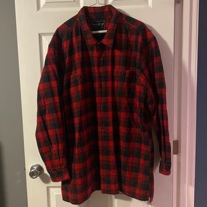 Mens Polo Jeans Company Ralph Lauren Authentic Denim wear XL flannel